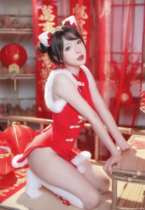 桜桃喵最新白丝丰满美臀丁字裤诱惑大胸cosplay 23P-绅士社