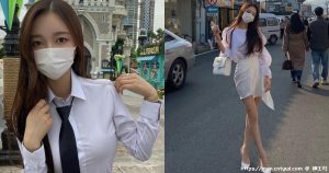 「清纯学生妹」转大人当服饰店老板娘，「逆天长腿」好极品，超完美曲线让人心动-绅士社