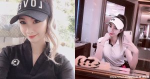 超辣高尔夫球正妹「Mikki纹纹」，打球时的「短裙造型」太吸睛！-绅士社