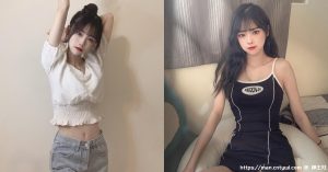 眼睛会放电！台中甜美正妹「7n」纤细小蛮腰无敌了吧！-绅士社