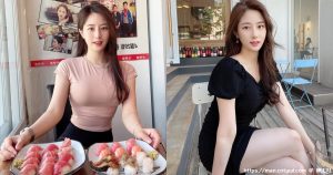 吃满满生鱼片的「IG健身正妹」，懂吃果然身材超赞的！-绅士社