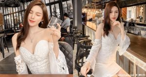 餐酒馆出没的「美腿正妹」!性感小洋装藏不住雪白美肌+窈宨曲线!-绅士社