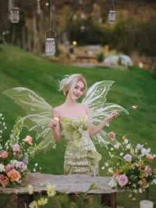 杨颖angelababy绿野仙踪造型曝光,美得宛若人间精灵!-绅士社