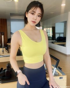 天菜皮拉提斯老师「심아윤」视角清晰可见-绅士社