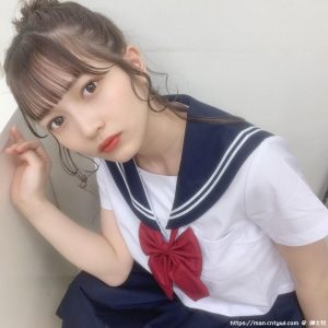 无辜眼神惹人宠爱！17 岁东京女孩「黑嵜菜菜子」青涩-绅士社