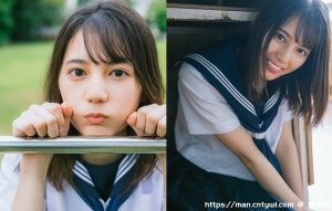 日向坂46「小坂菜绪」纯爱视角眼神不断放电清纯透明「无辜表情」根本强迫让人恋爱-绅士社