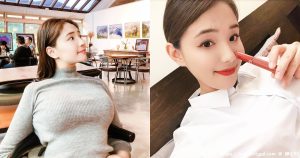 正妹空姐「餐厅里的曲线太凶爆」，「傲人的紧身线条」要辣翻了！-绅士社