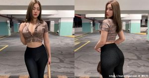 停车场当T台用!超狂「翘臀妹」随处都能性感,IG突破千万人追踪!-绅士社