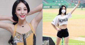 啦啦队「纤腰正妹」颜值太正点，加油时的「火辣曲线」让人沸腾！-绅士社