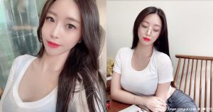 性感小姐姐「白T美画面辣翻」！-绅士社