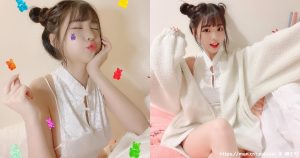 清新可爱的「软萌系正妹」赵兔兔,性感旗袍小露,粉丝看到受不了!-绅士社