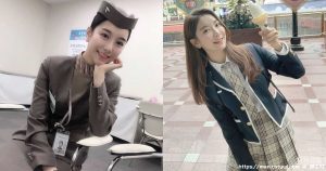 正妹空姐「高校制服照美翻」，「隐藏版的曲线」让人好心动！-绅士社