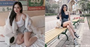 长腿正妹「Cindy如如」游乐园拍照晒「神之美腿」，好想跟她坐大怒神！-绅士社