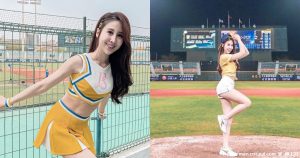 中信兄弟啦啦队的「甜美啦啦队员」Sunny晴儿，活力四射好抢眼！-绅士社