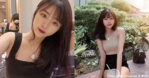 甜美女友「Janice」穿小短裤太性感，「诱人的青春曲线」好无敌啊！-绅士社