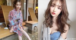 150小只马樱花妹「蓝色太辣」，「性感香肩」露出魅力激增！-绅士社