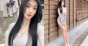 「神级长腿妹」居家抱猫晒美腿，养眼逆天172cm好身材让网友再度恋爱！-绅士社