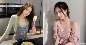 「气质小厨娘」魅惑眼神好撩人!性感曲线实在让人心动-绅士社