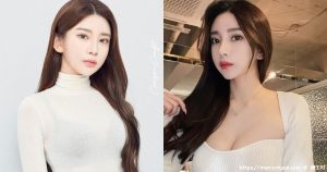 「韩版鸡排妹」穿上性感低装，前的「白嫩曲线」好饱满啊！-绅士社