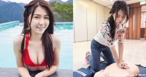 超甜美「正妹呼吸治疗师」Cube，医师袍下好身材大放送「爆R比基尼」快让人喘不过气！-绅士社