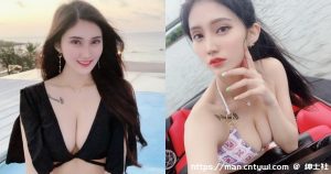 一眨眼就让人冻末条！魅惑系女神「许伊儿」混血五官超精致！晒深沟、美尻放福利-绅士社