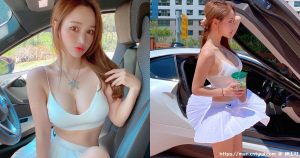 风好喧嚣！小裙子翻飞，顶级美腿和绝对领域让人好期待下一秒！-绅士社