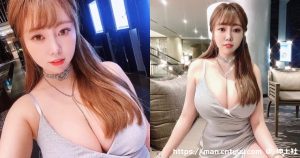 有人看到「米妹」的项链吗？仔细一看…原来隐没在她的「H 深沟」里了！-绅士社