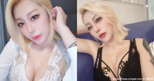 惹火金发辣妹「香菜儿」酥胸好撩人，「蕾丝诱惑装」直叫人疯狂！-绅士社