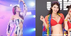 正妹主持人「菁菁Jillian」舞台上狂野湿身画面超性感！-绅士社