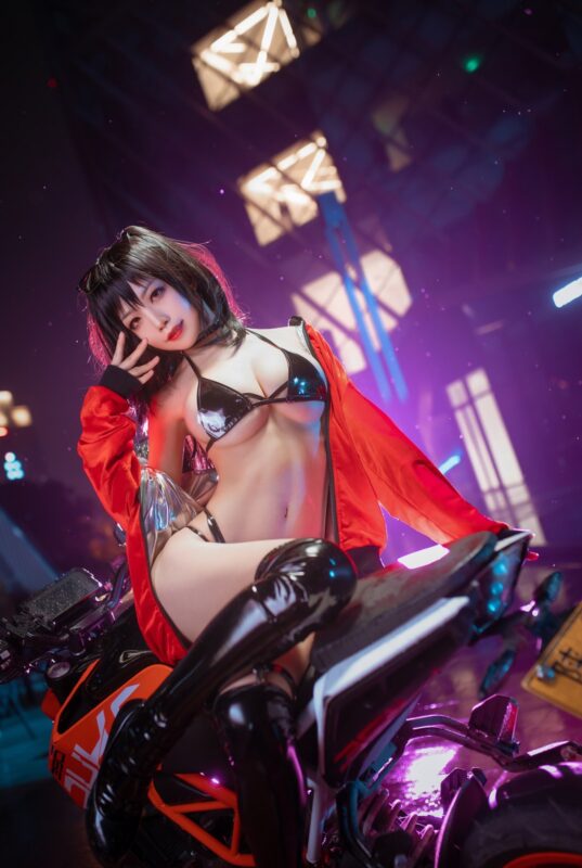 水淼aqua 国产写真 Cosplay – NO.001 大凤机车 [33P-529MB]-绅士社